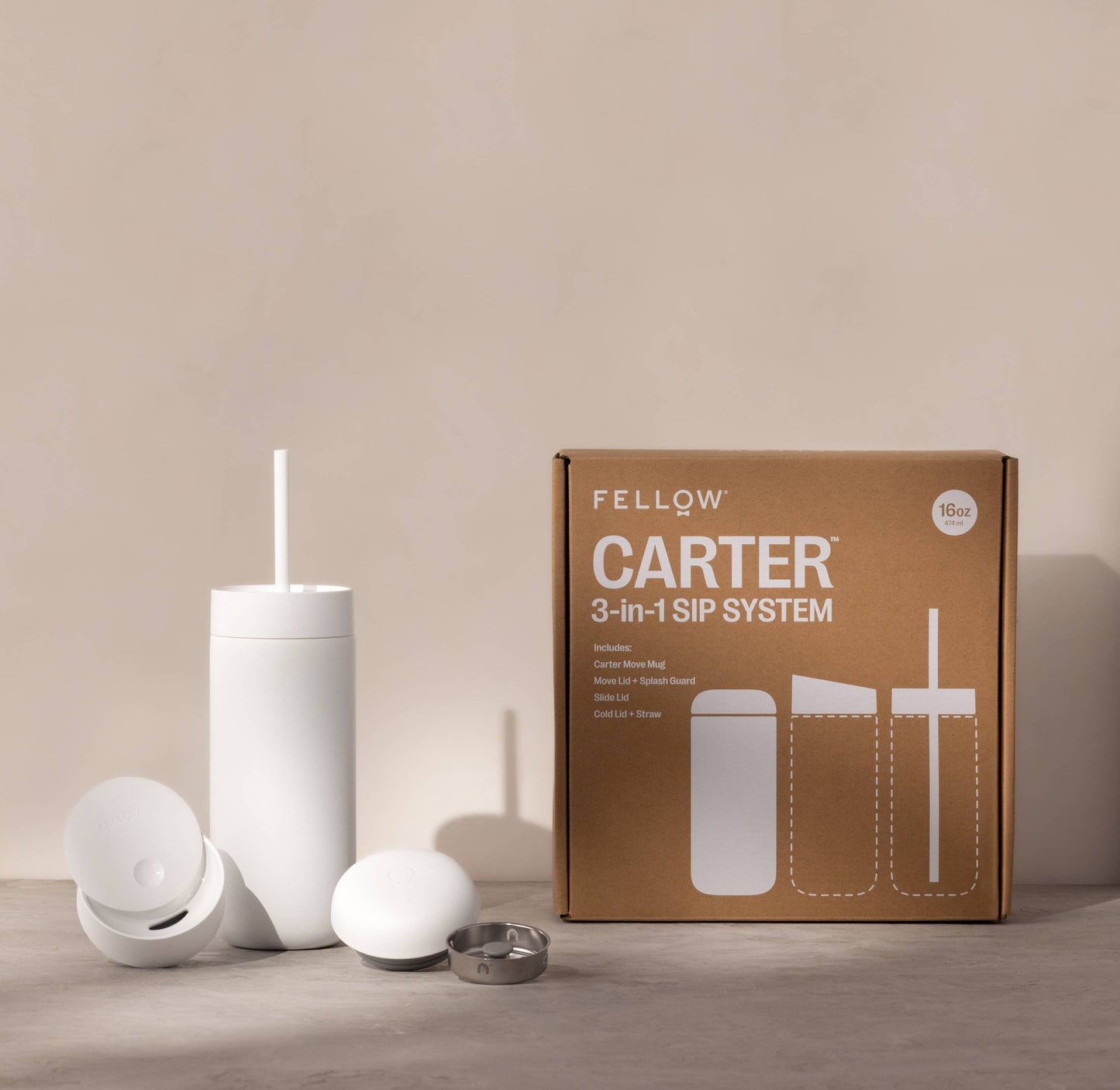 Carter 3-in-1 Water Bottle