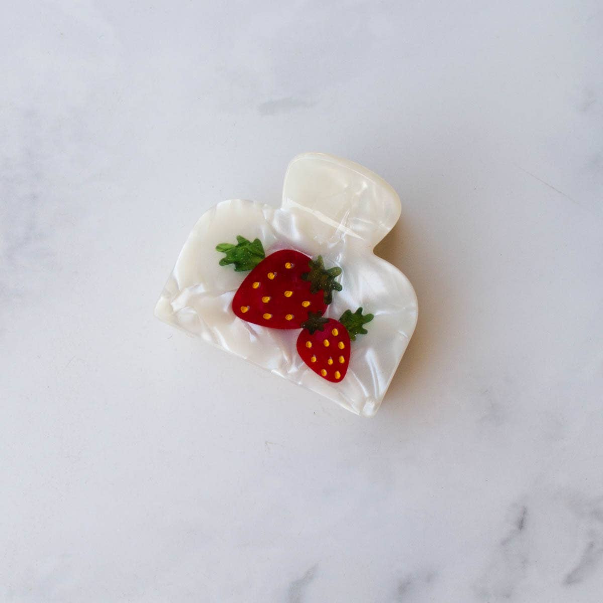 Eco Strawberry Hair Claw