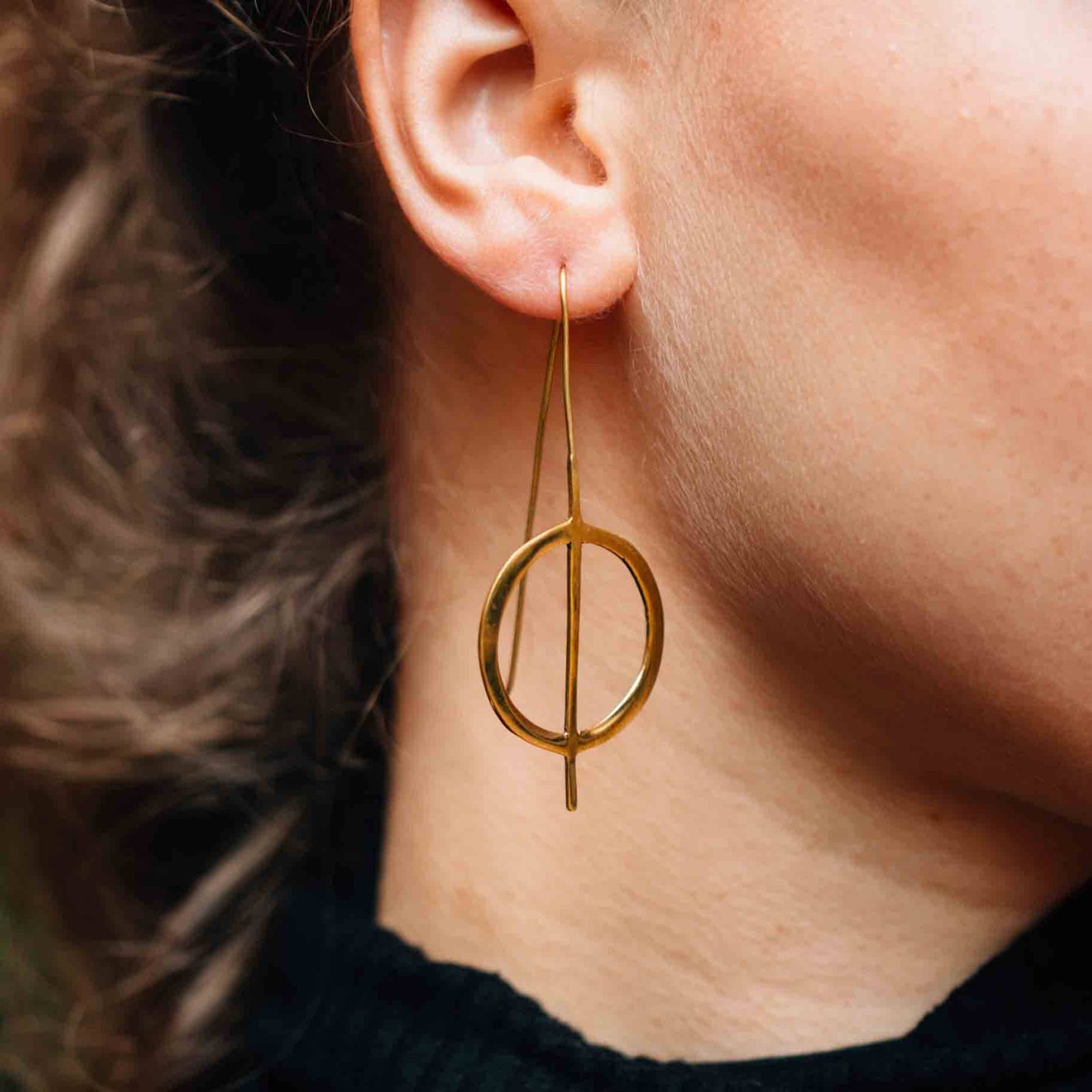 Circle Hoop Earrings