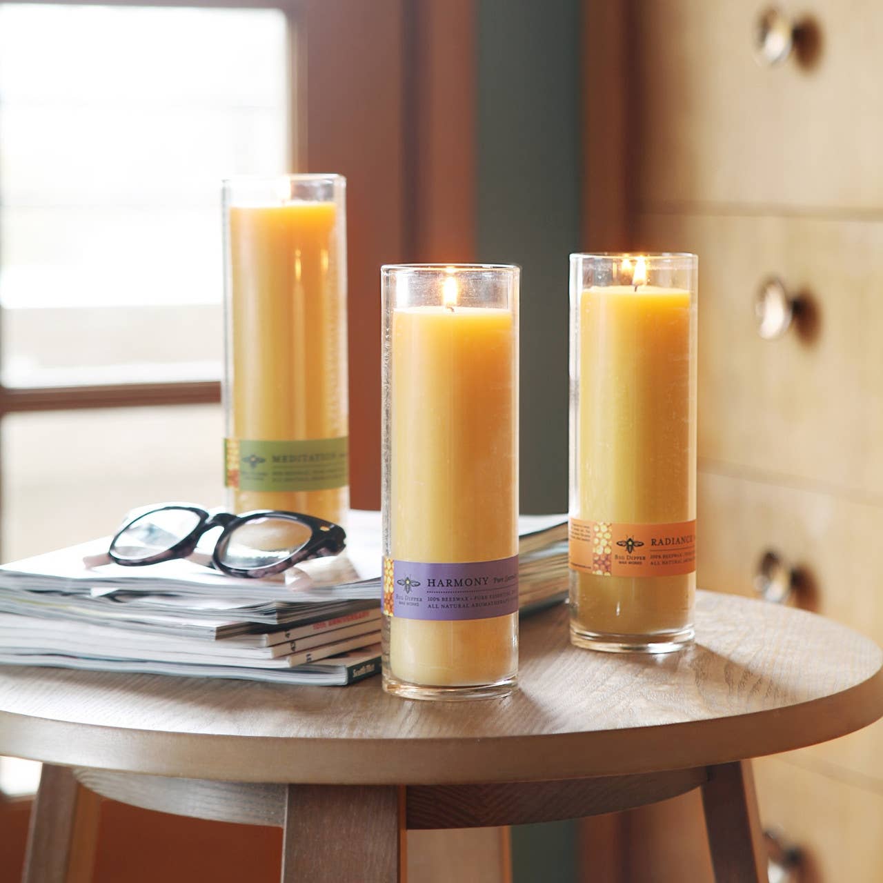 Sanctuary Glass Candle