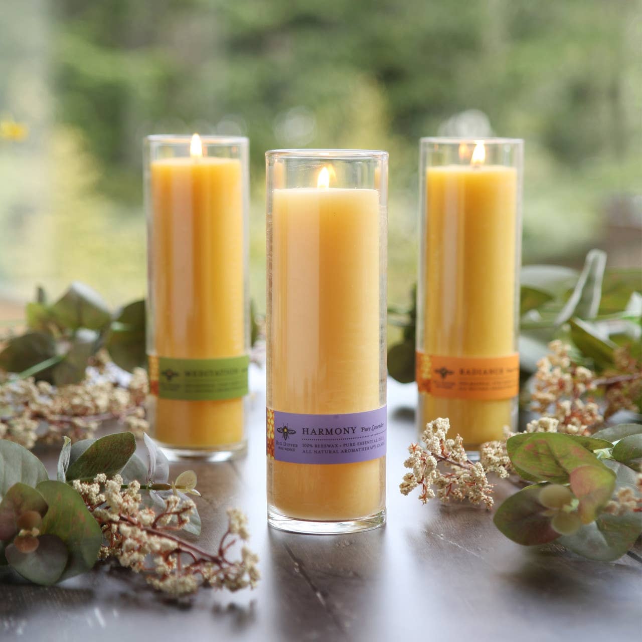 Sanctuary Glass Candle