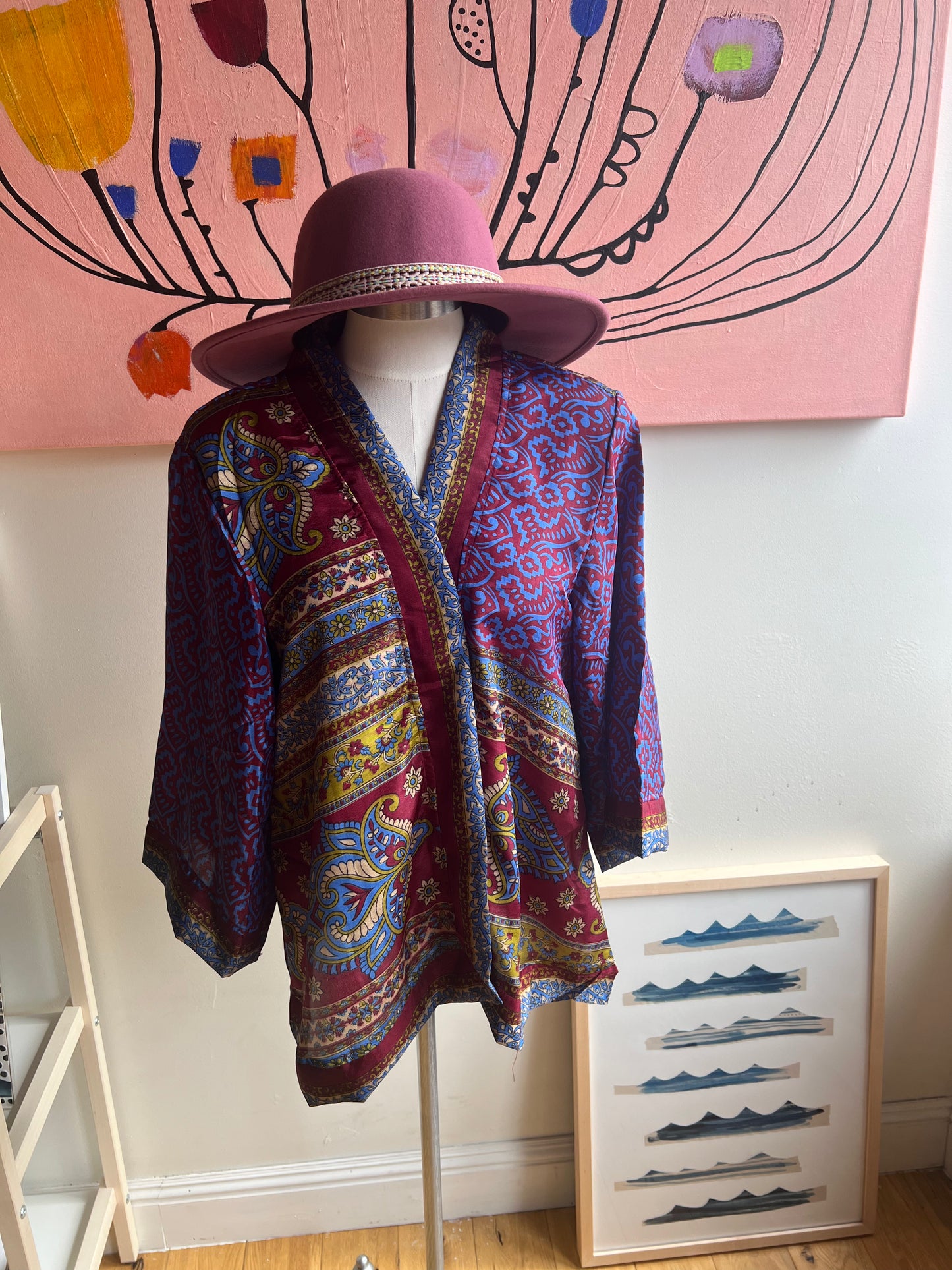 Recycled Sari Cardigan