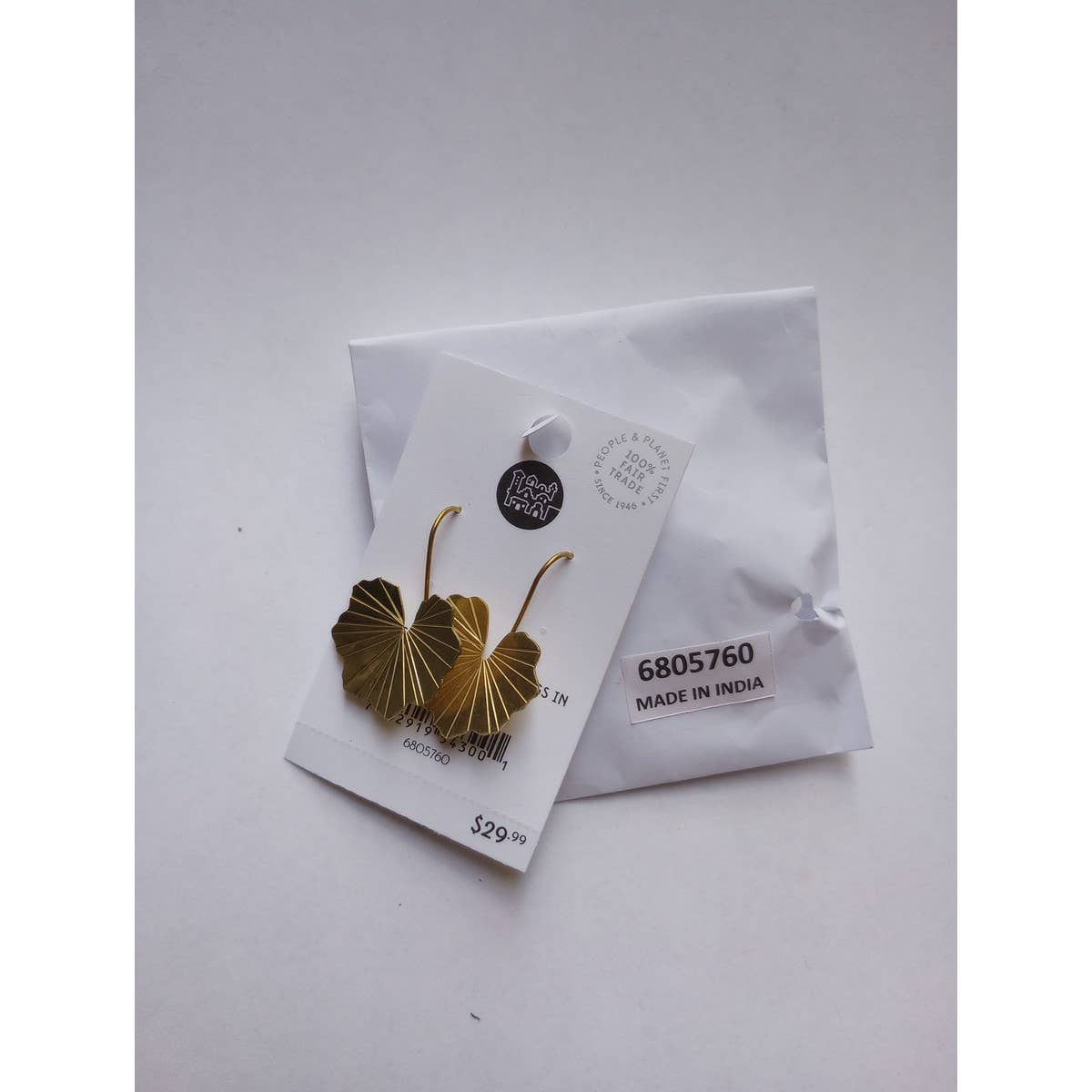 Lotus Leaf Earrings