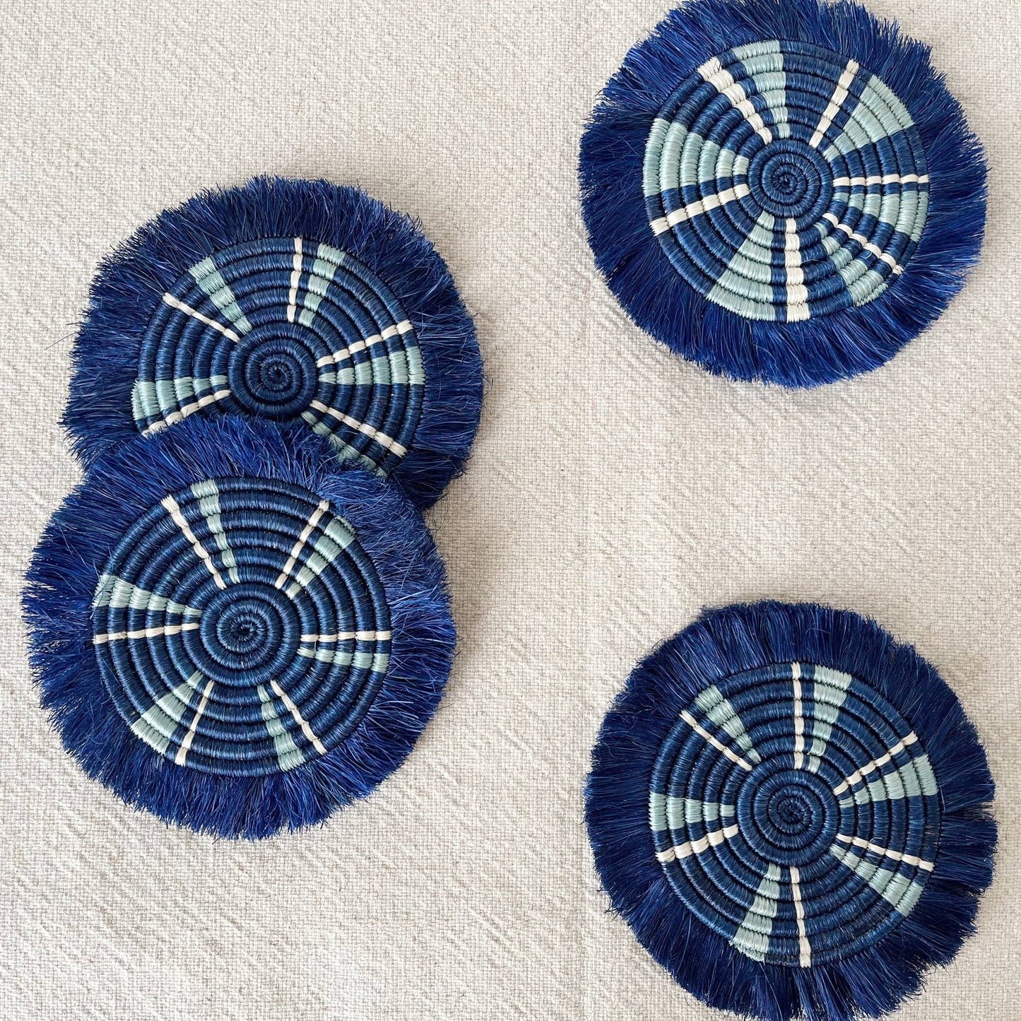 Fringe Coasters Set