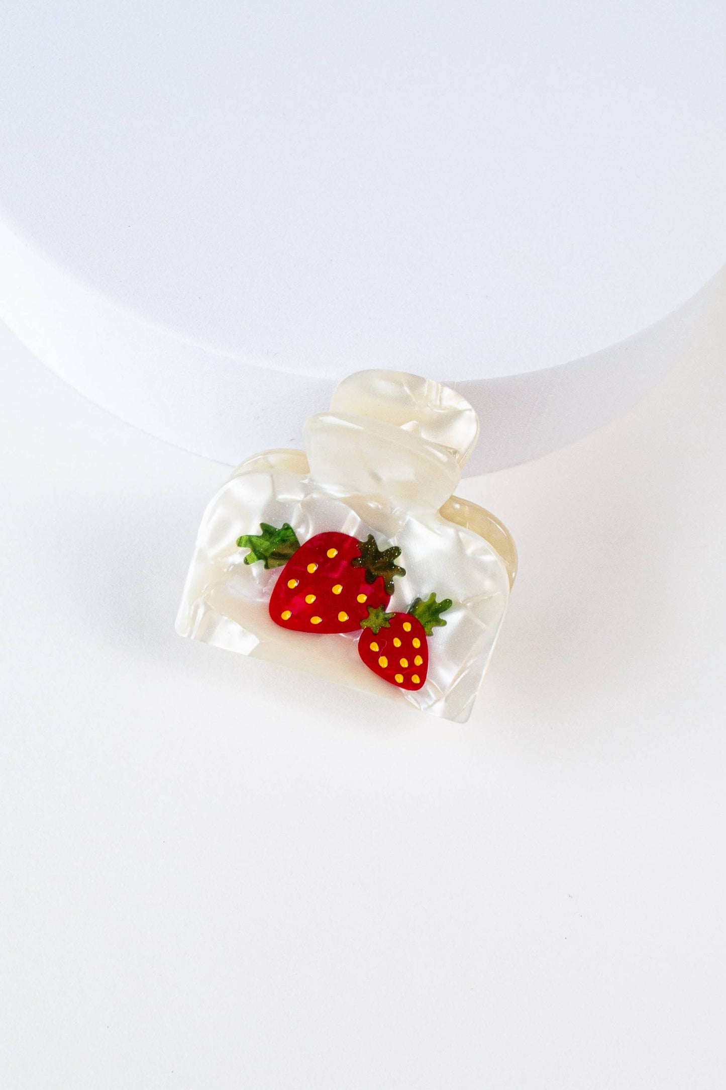 Eco Strawberry Hair Claw