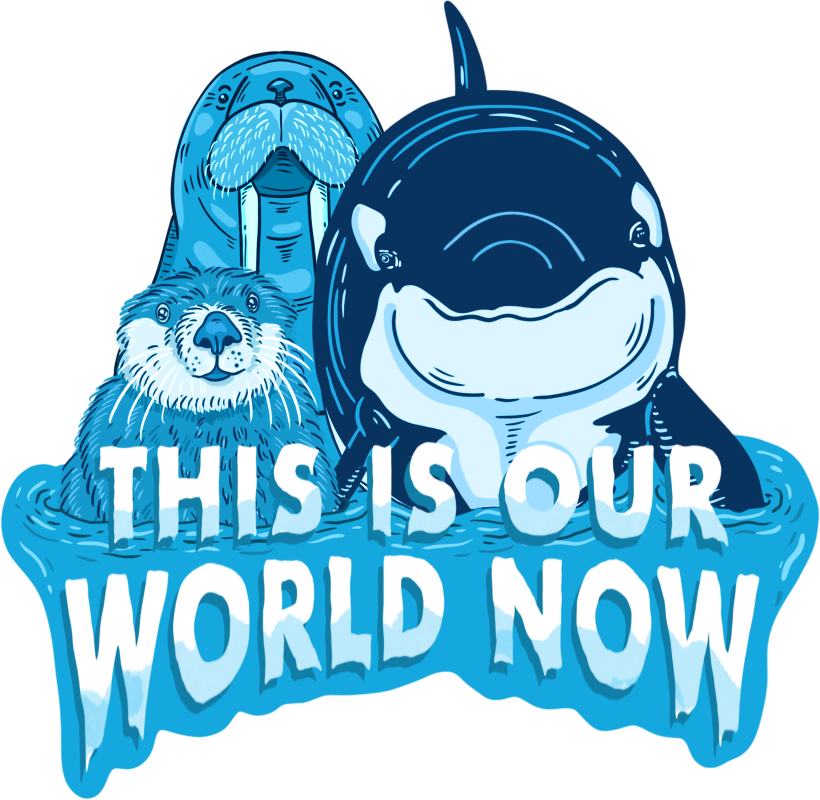 This Is Our World Now Sticker