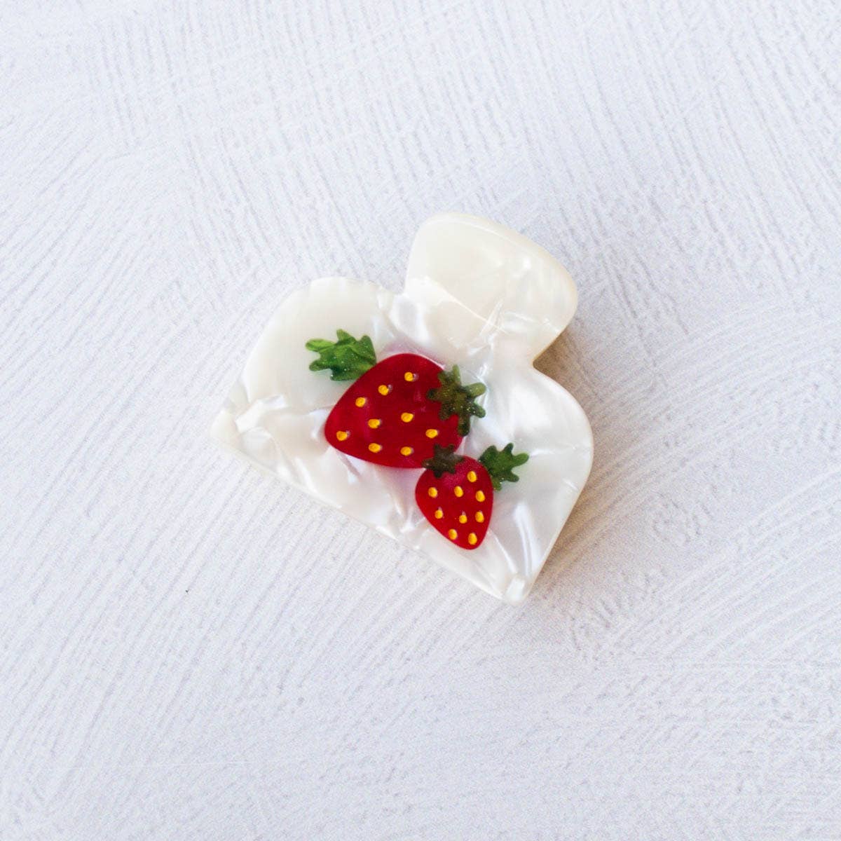 Eco Strawberry Hair Claw