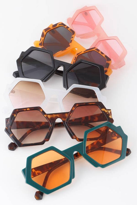 Hexagon Sunglasses