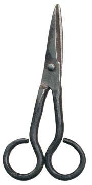 Rustic Handforged Scissors Small