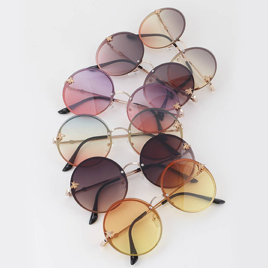 Round Gradient Sunglasses