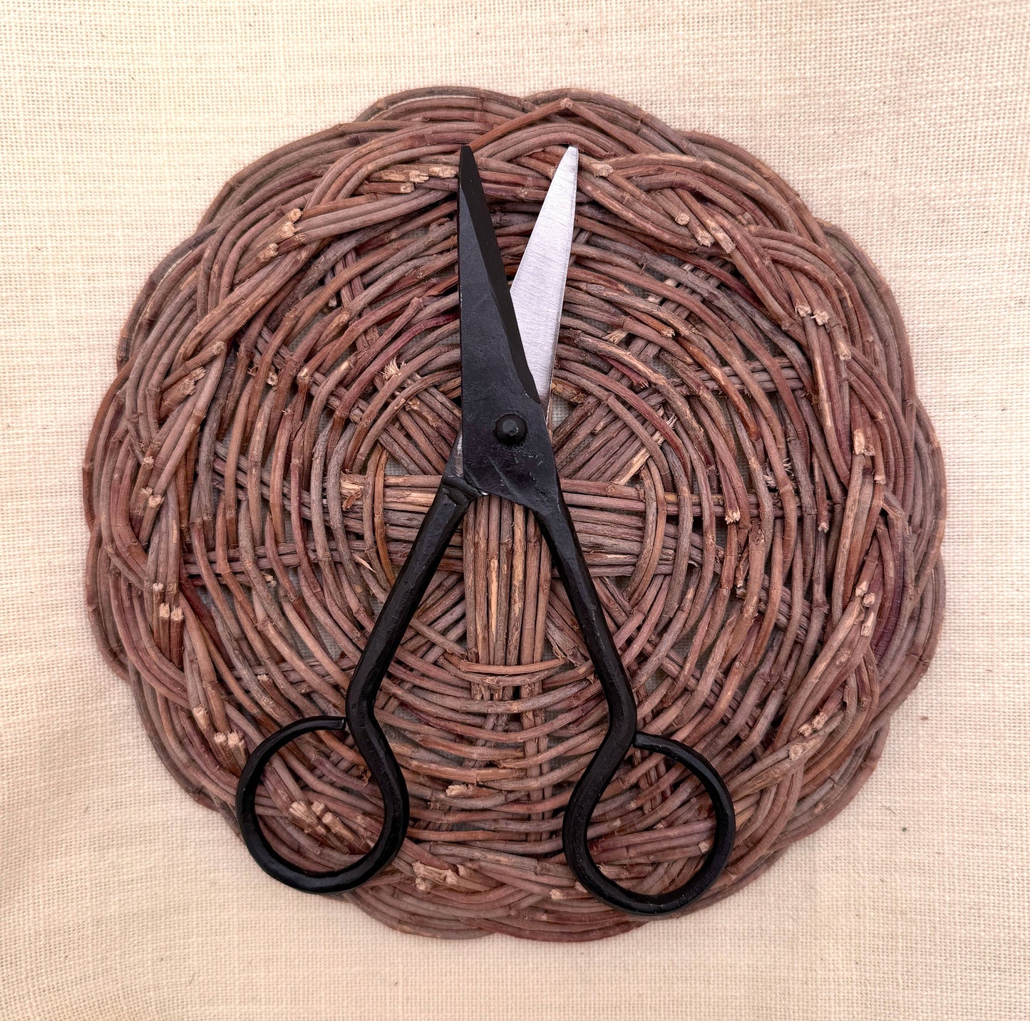 Rustic Handforged Scissors Small