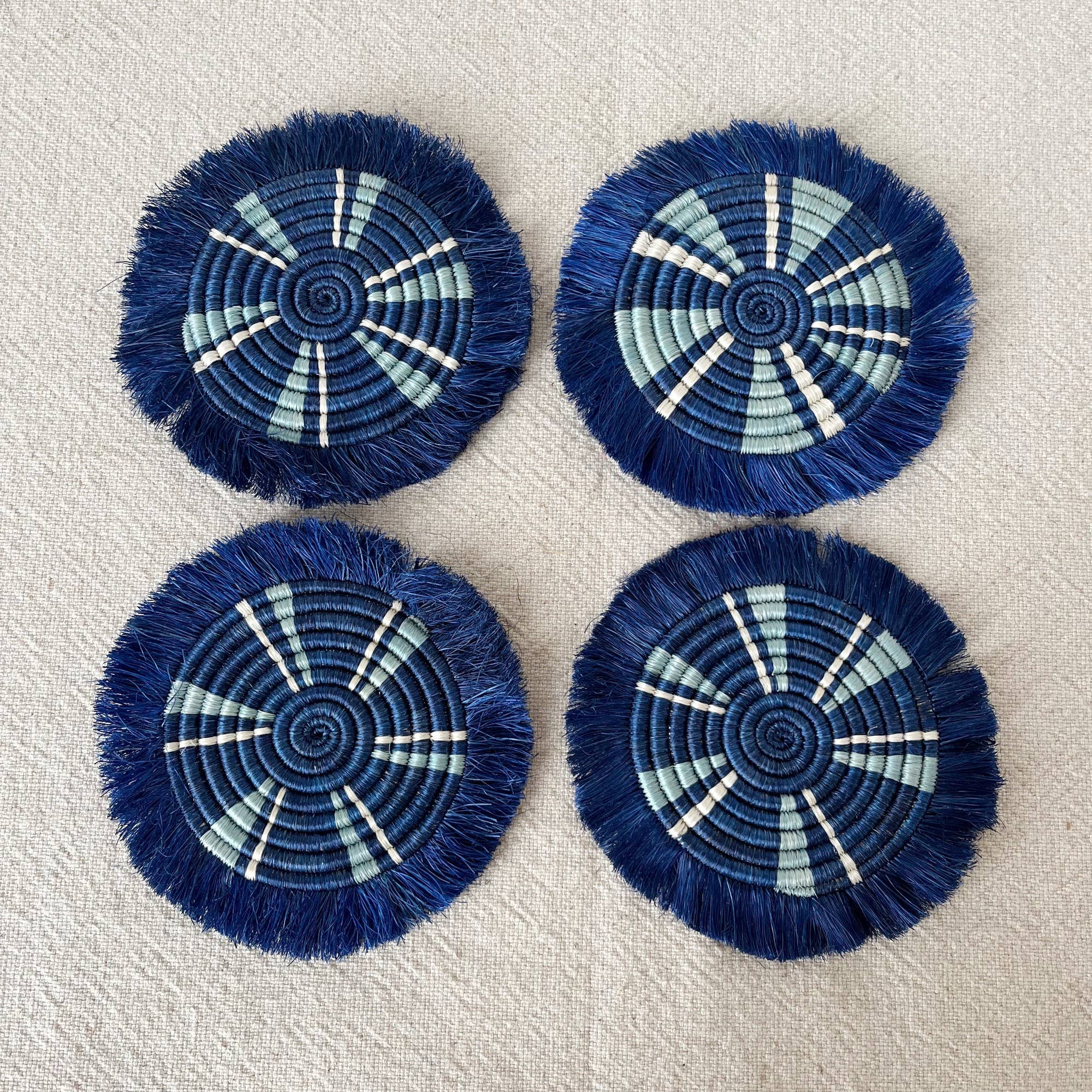 Fringe Coasters Set