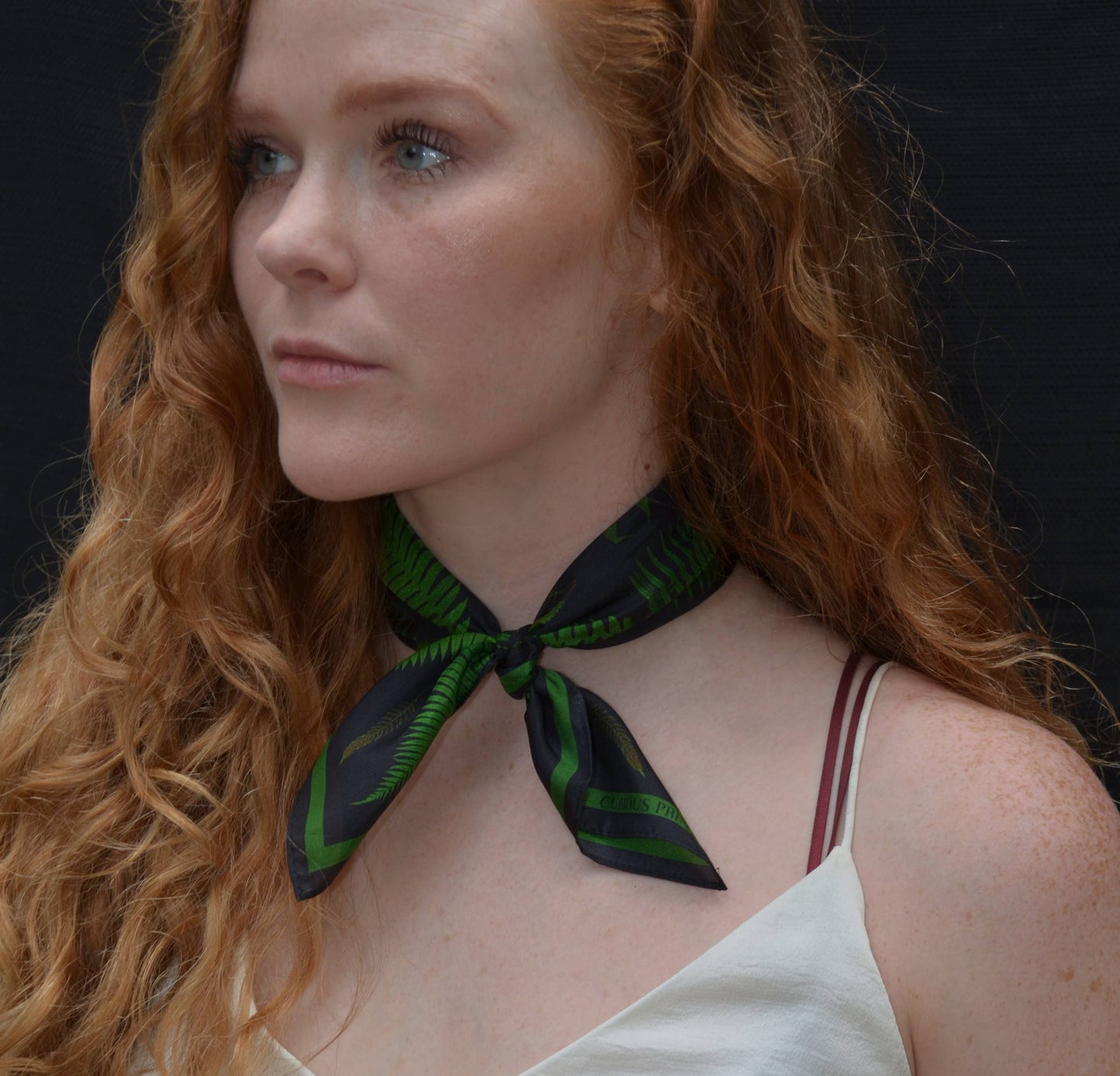 Silk Fern Scarf