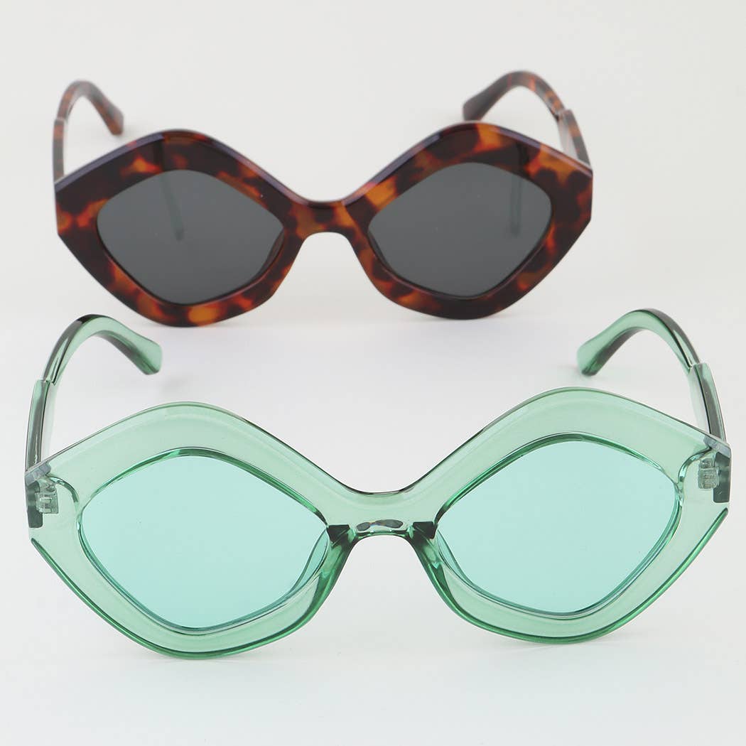 Retro Diamond Sunglasses
