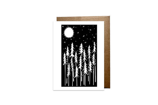Winter Forest Card