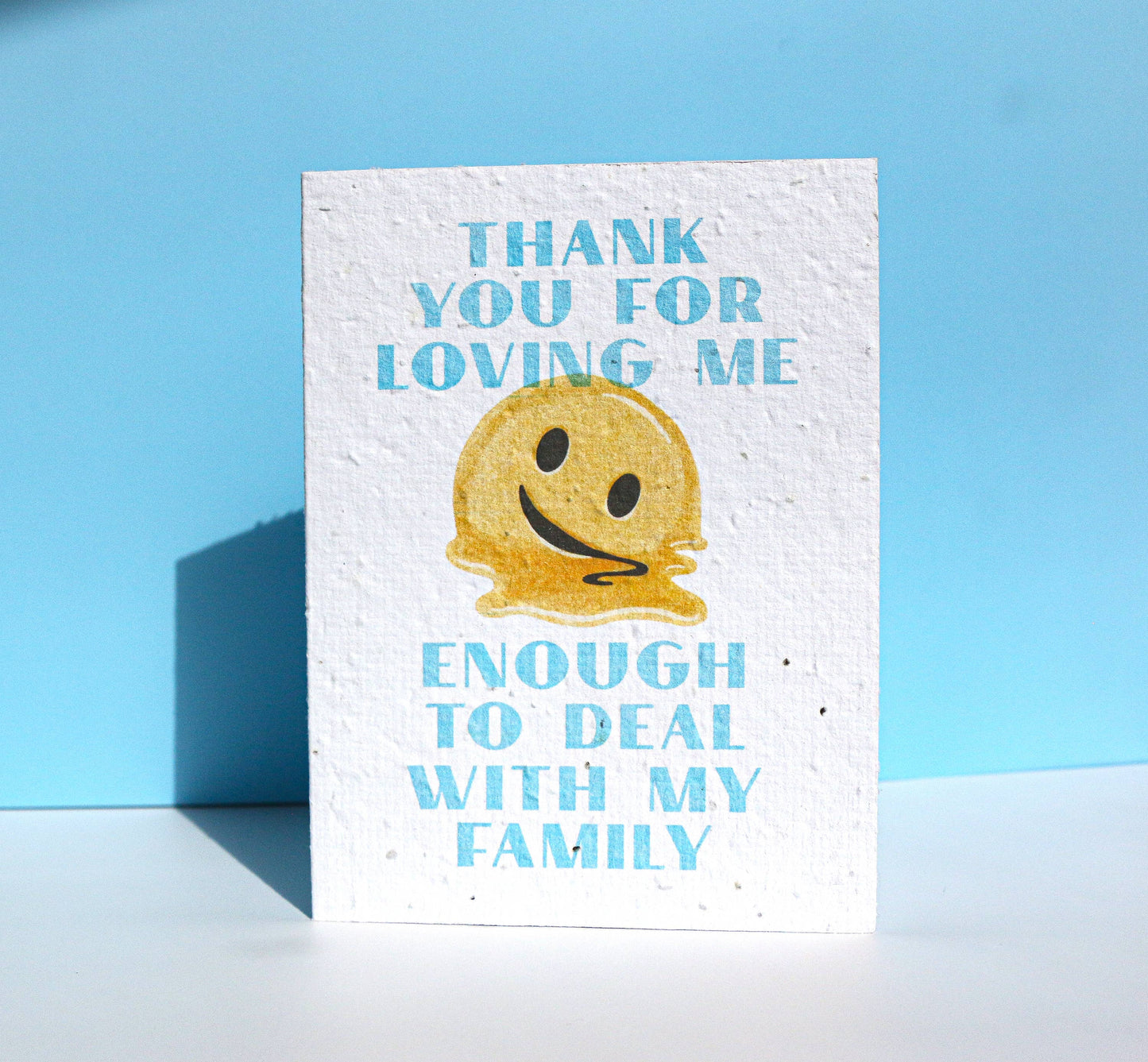 Loving Me Enough Plantable Seed Card