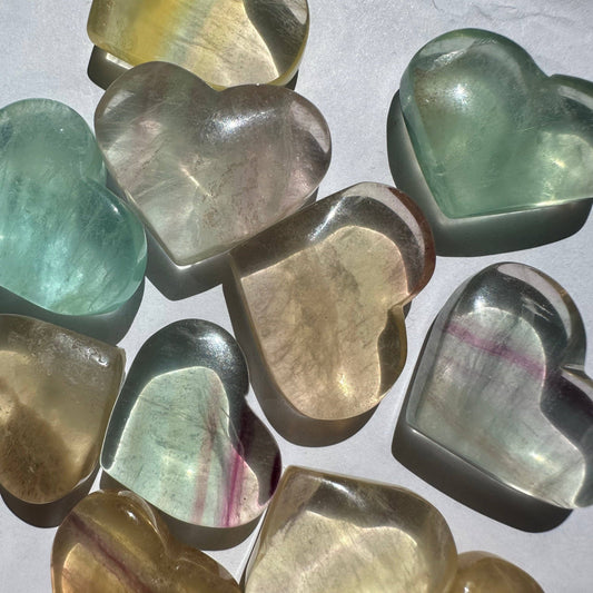 Fluorite Heart
