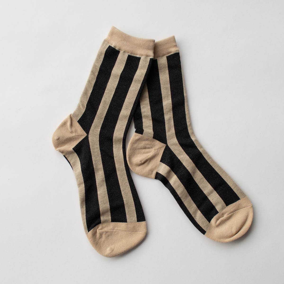 Glitter Striped Socks