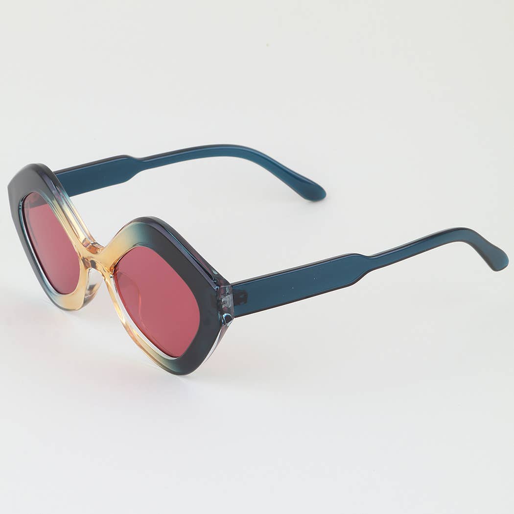 Retro Diamond Sunglasses