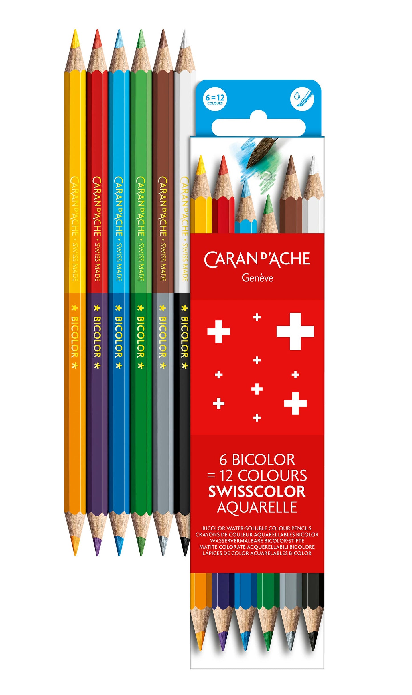 Bi-color Pencil Set