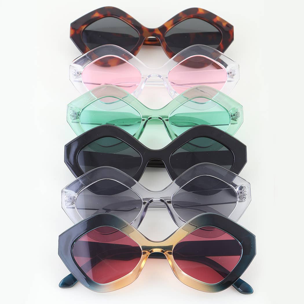 Retro Diamond Sunglasses