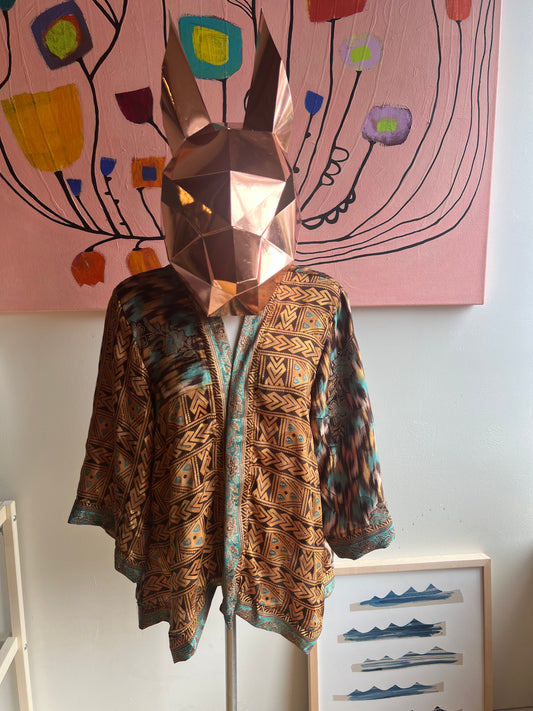 Recycled Sari Cardigan