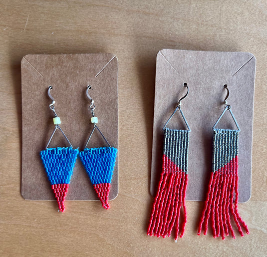 Handmade Beaded Earrings