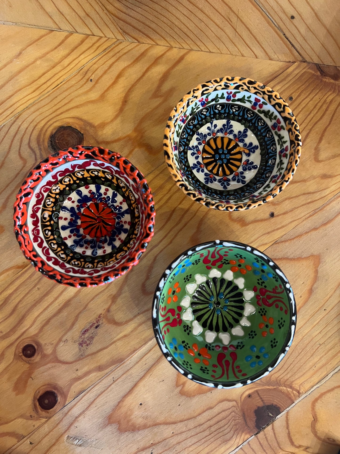 Tiny Ceramic Turkish Bowls