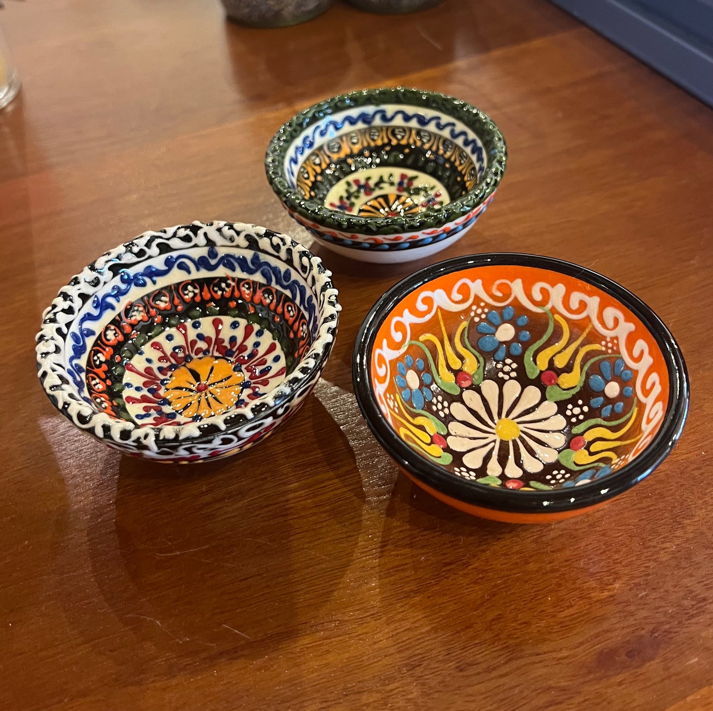 Tiny Ceramic Turkish Bowls