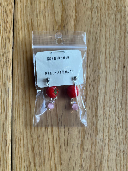 Tomato Earrings
