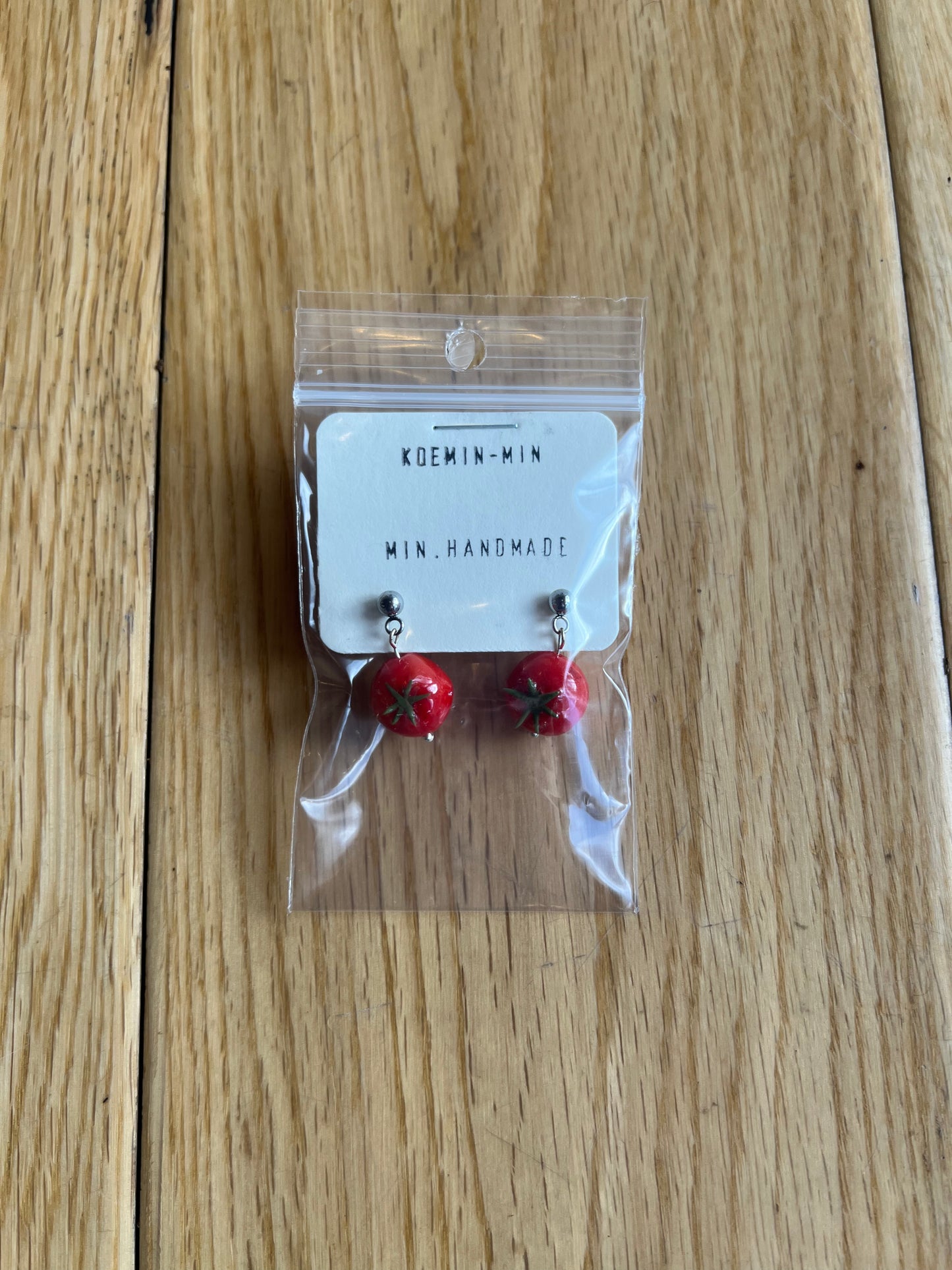 Tomato Earrings