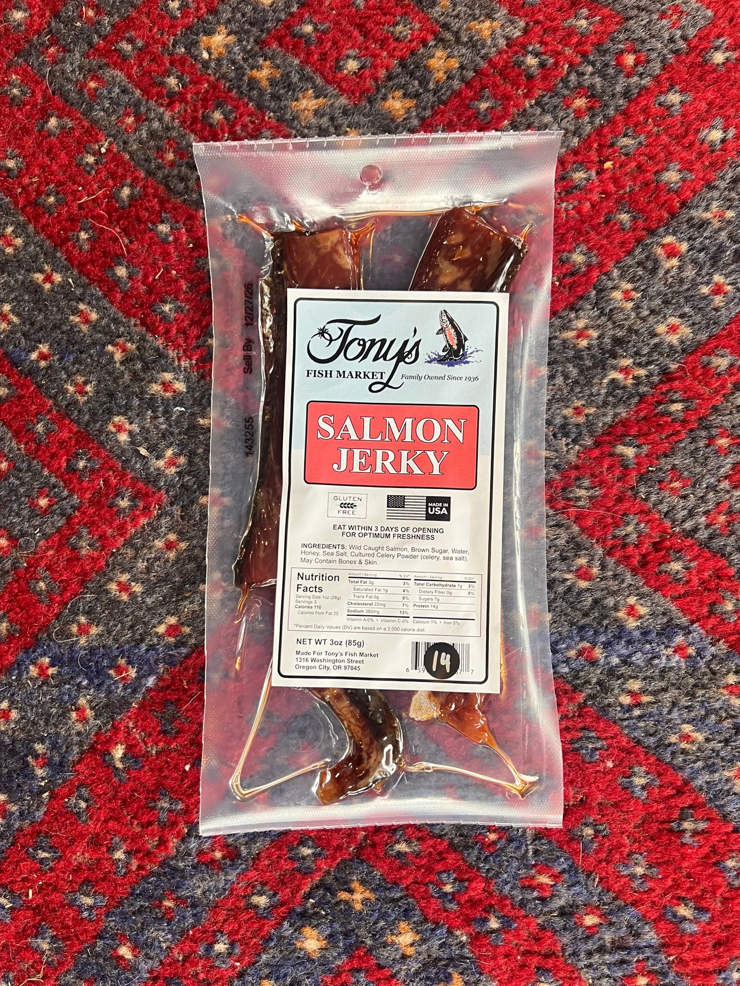 Tinned Fish and Salmon Jerky