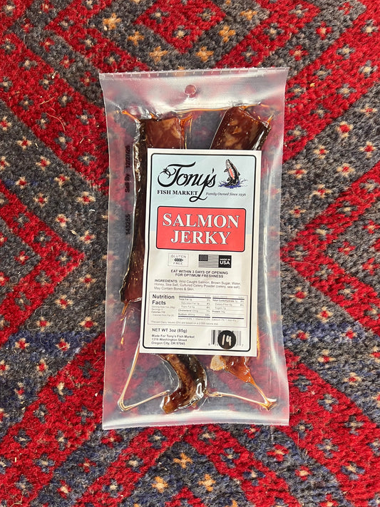 Tinned Fish and Salmon Jerky
