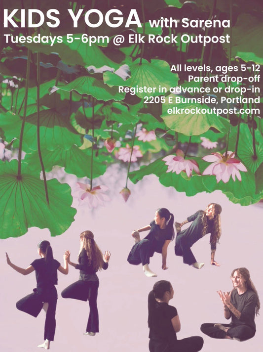 Tuesday Kid's Yoga 5-6pm