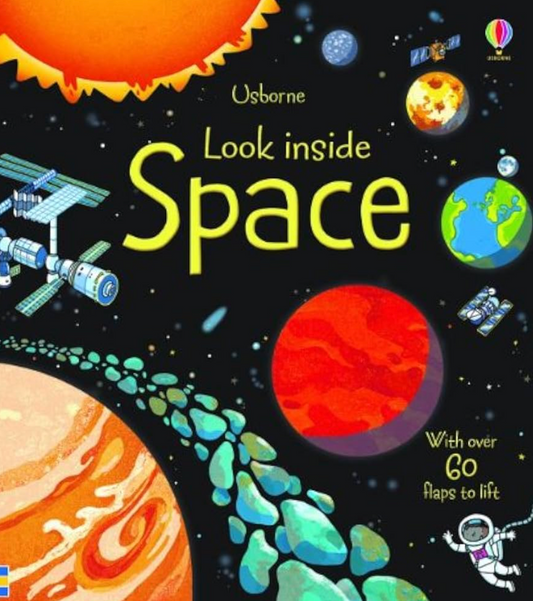 Look Inside Space - Flap Book