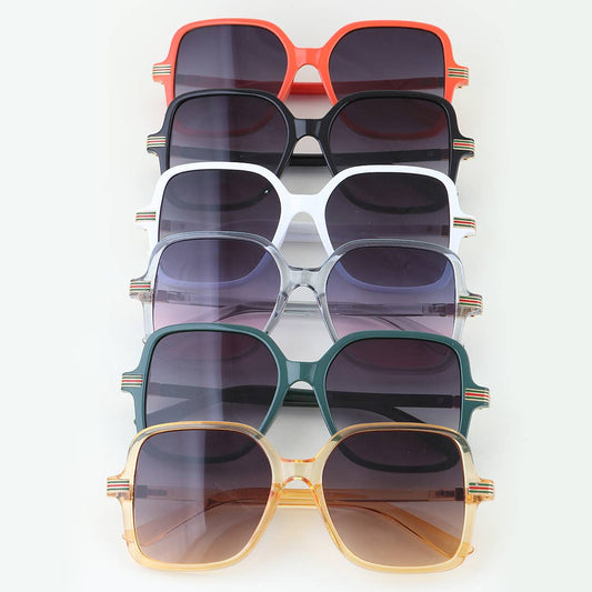 Stripe Gradient Sunglasses