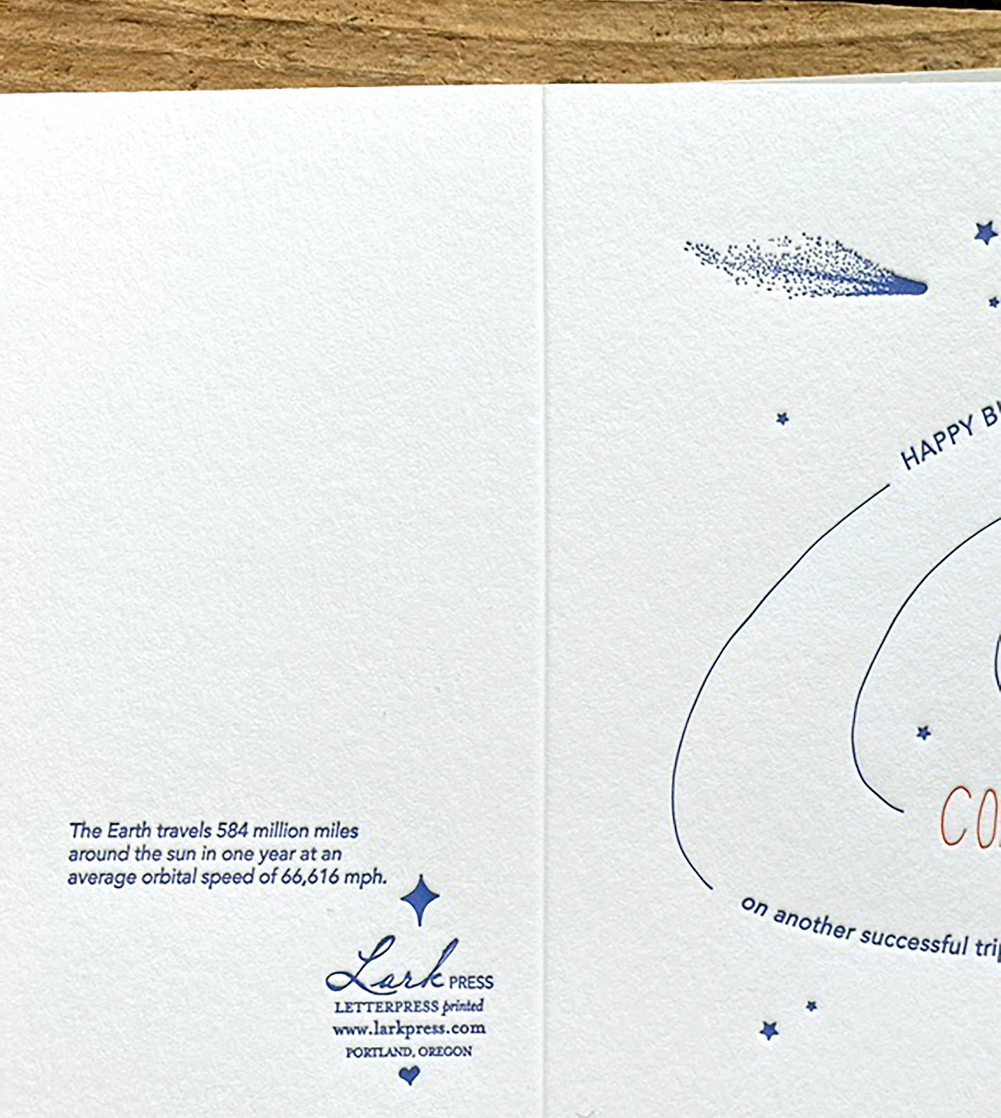 Birthday Trip Around the Sun Card