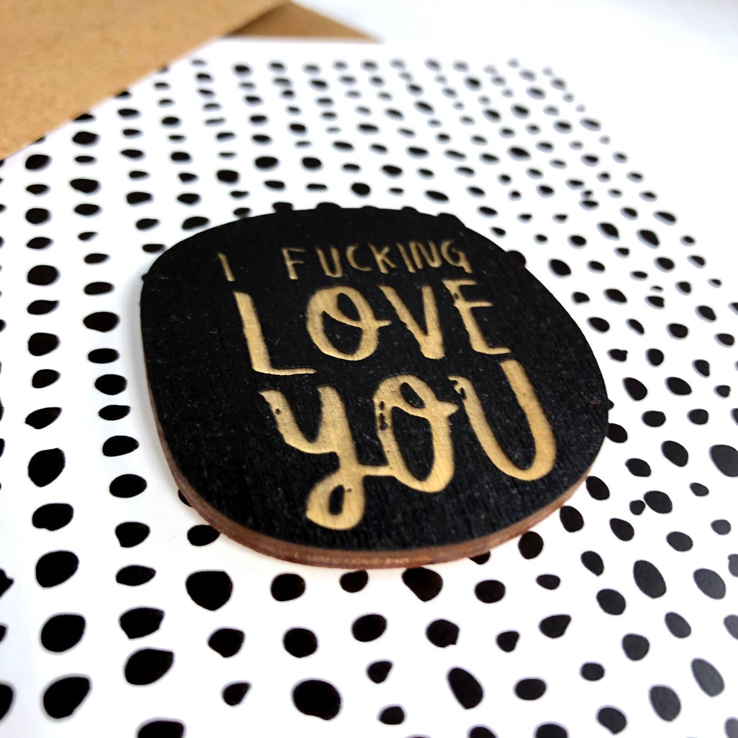 I F#$%ing Love You Card + Magnet