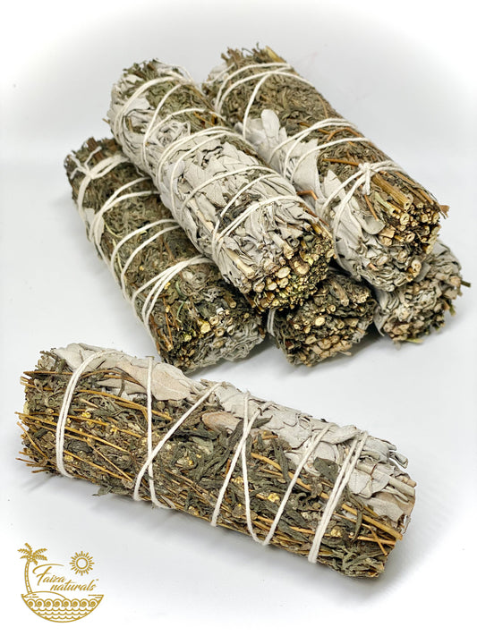 Mugwort and White Sage Bundle