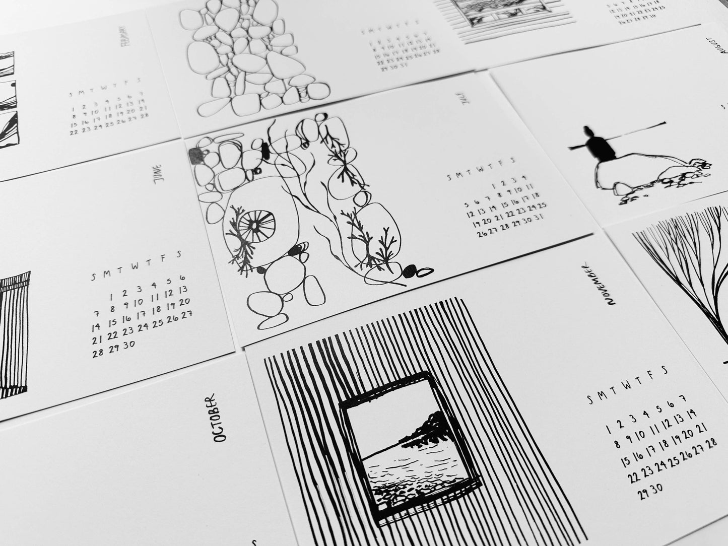 2026 Postcard Calendar