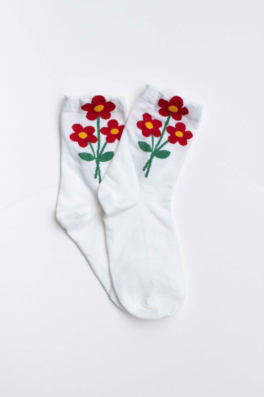 Retro Bloom Socks