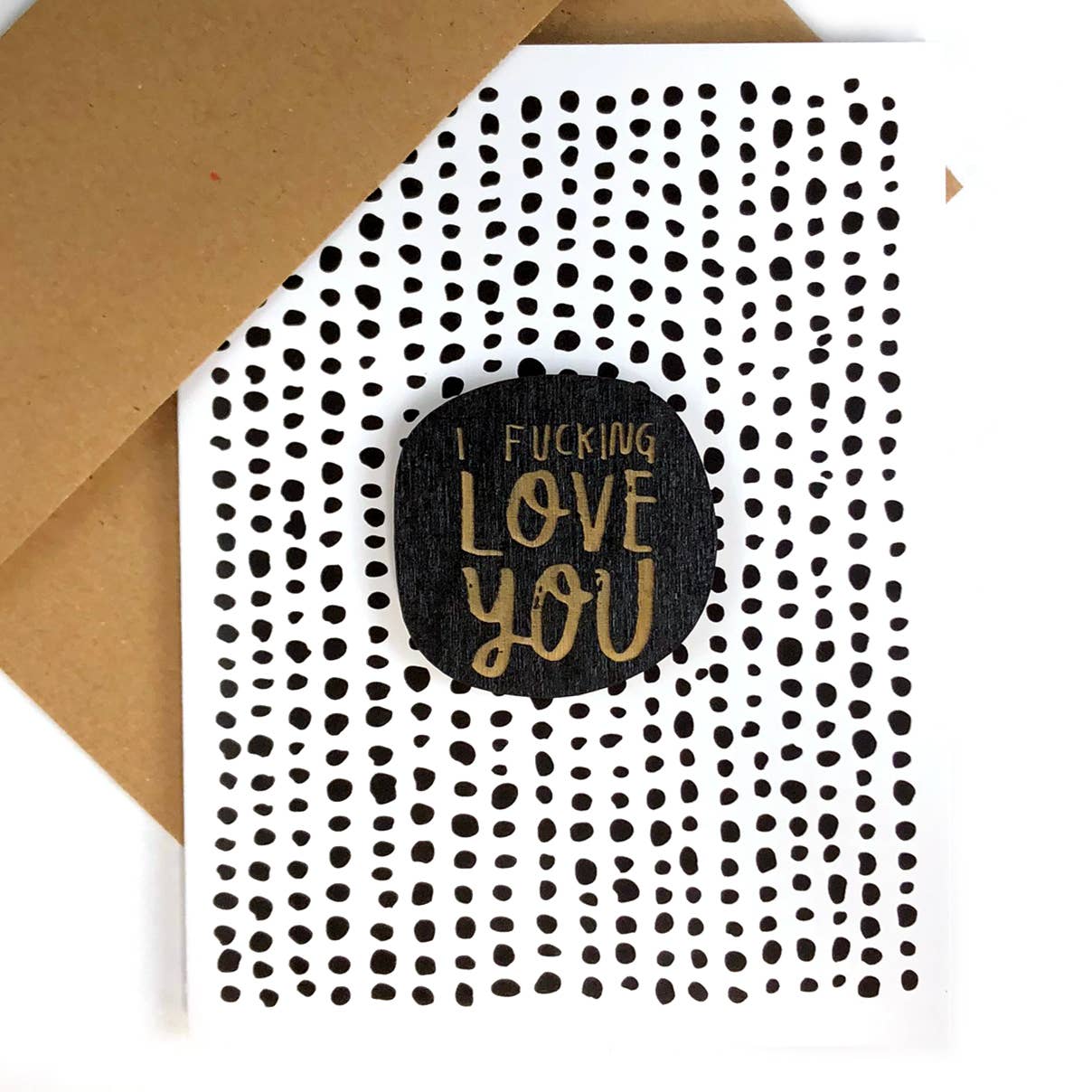 I F#$%ing Love You Card + Magnet