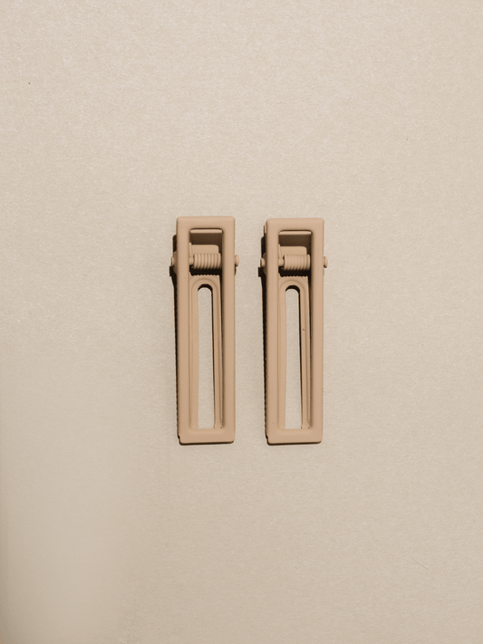 2-Pack Metal Hair Clips
