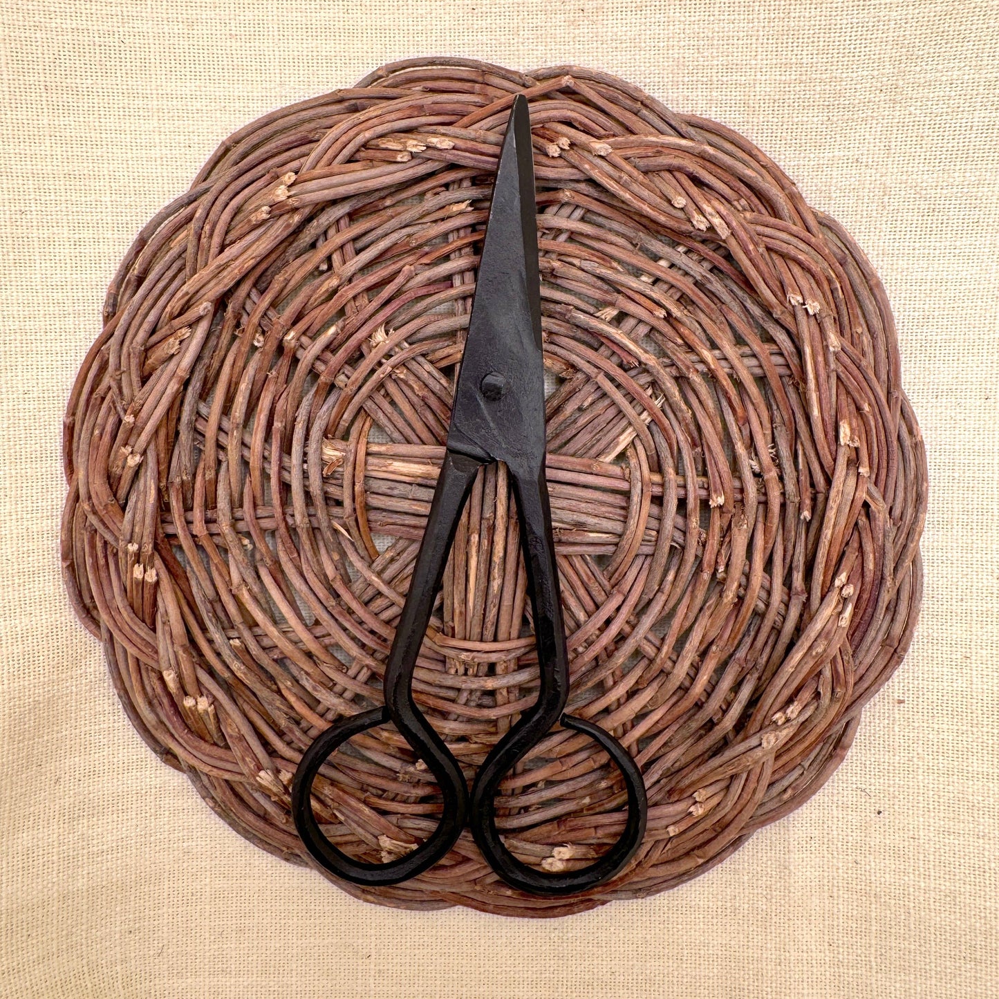 Rustic Handforged Scissors Small