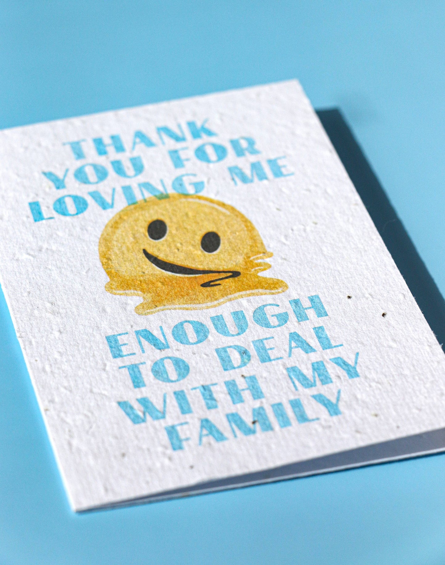 Loving Me Enough Plantable Seed Card