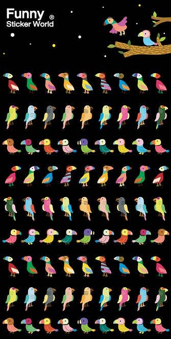 Parrot Stickers