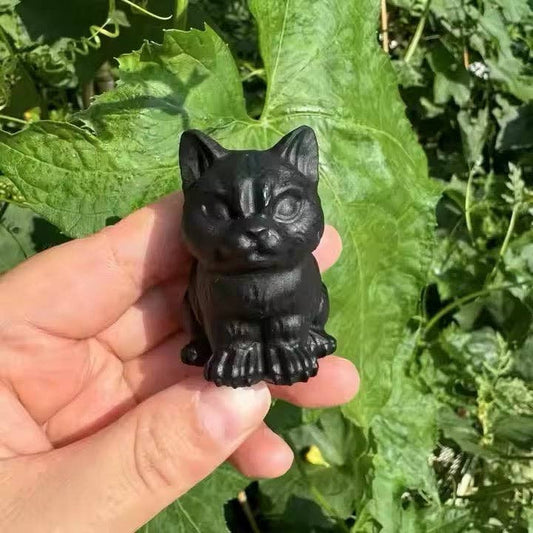 Black Obsidian Cats