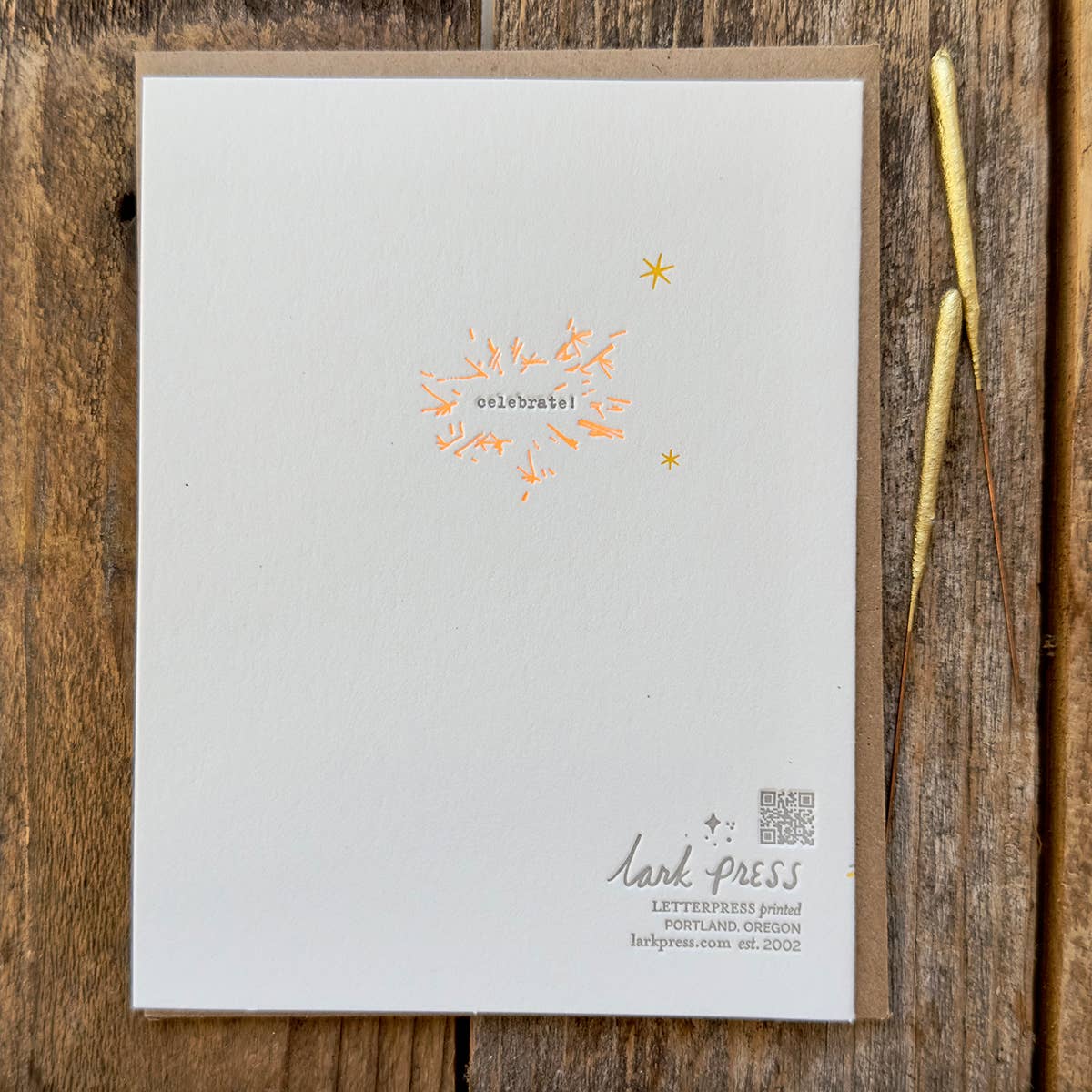 Sparkler Birthday Card