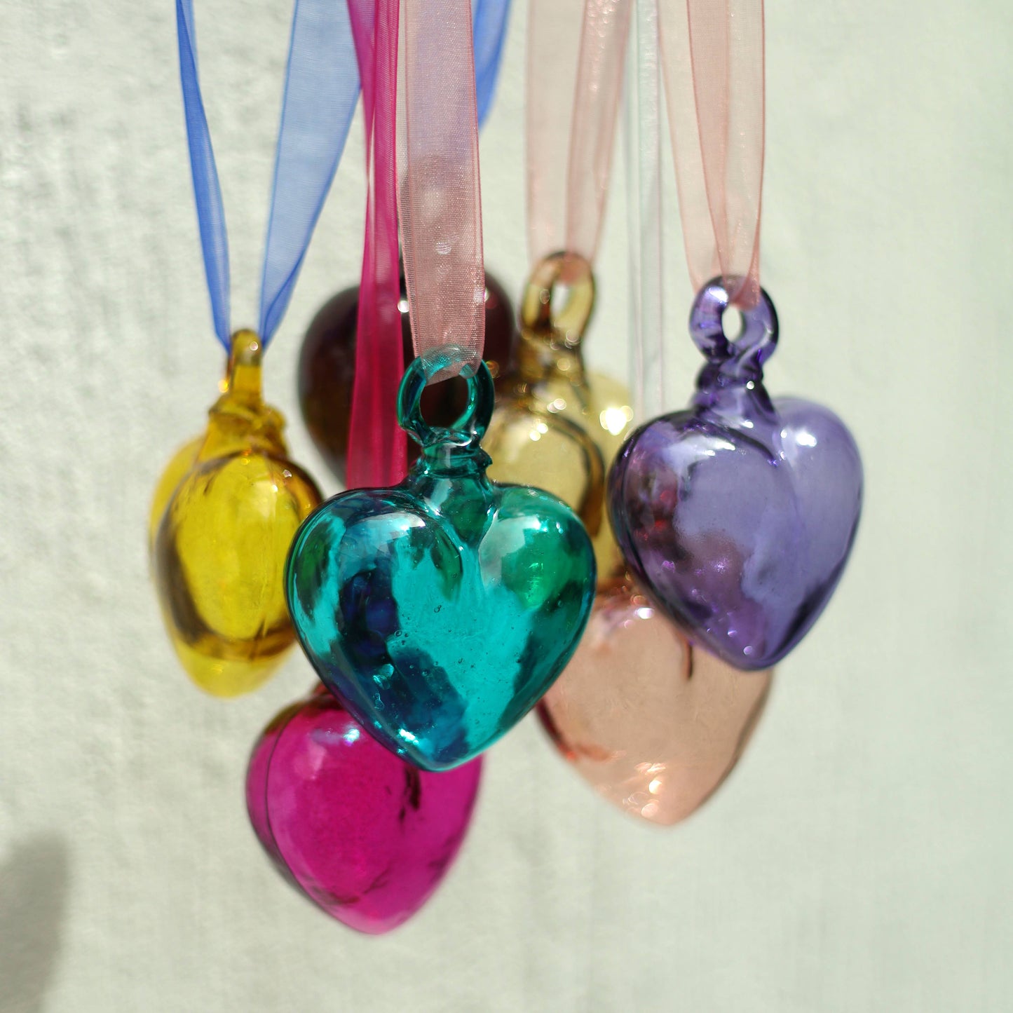 Glass Hearts Small