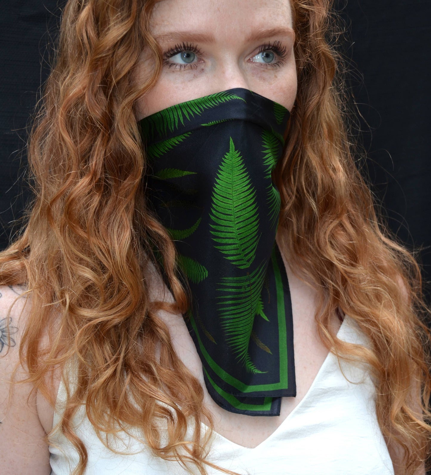 Silk Fern Scarf